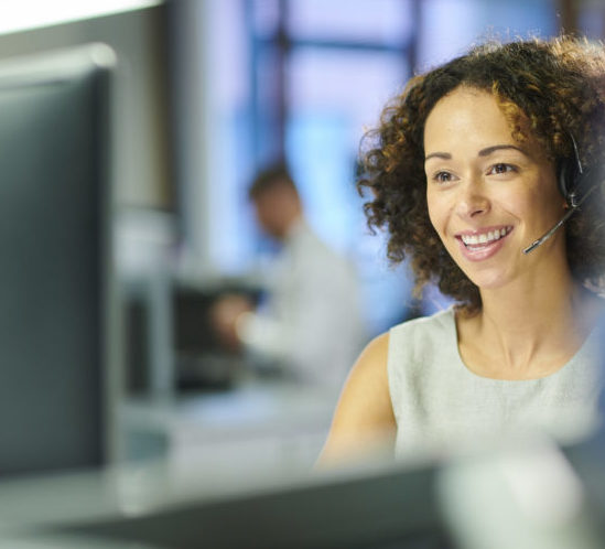 A young woman providing claims support - Lagentium Insurance Brokers